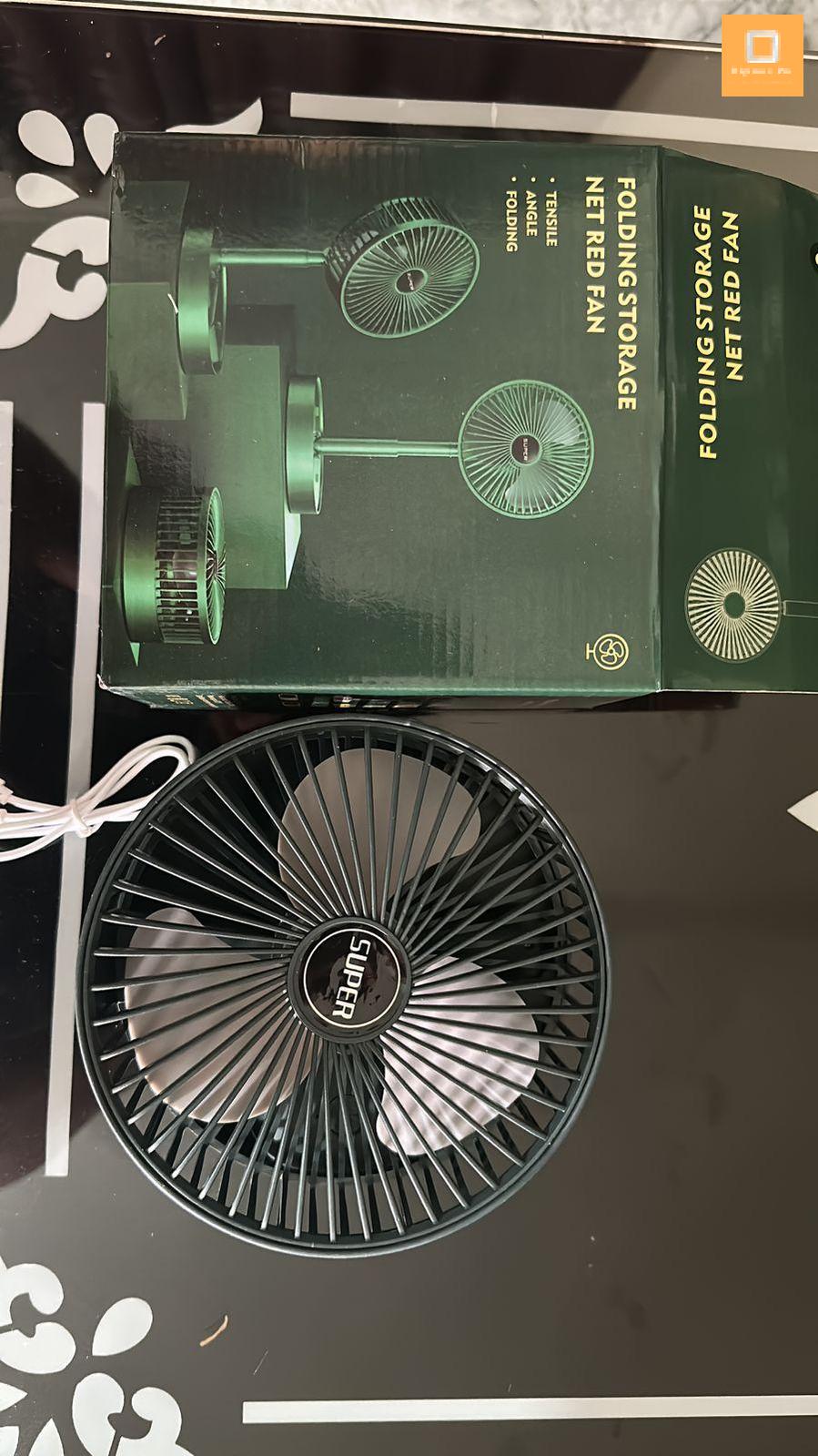 Adjustable Height Telescopic Rechargeable Standing Fan Rechargeable Pedestal Fan